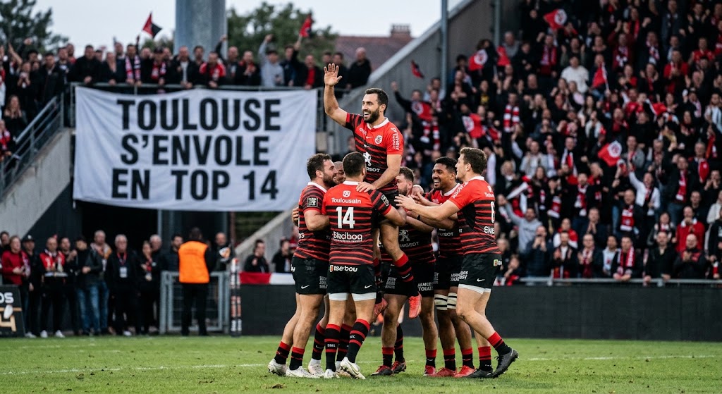 Actualités sportives : Toulouse s&rsquo;envole en Top 14